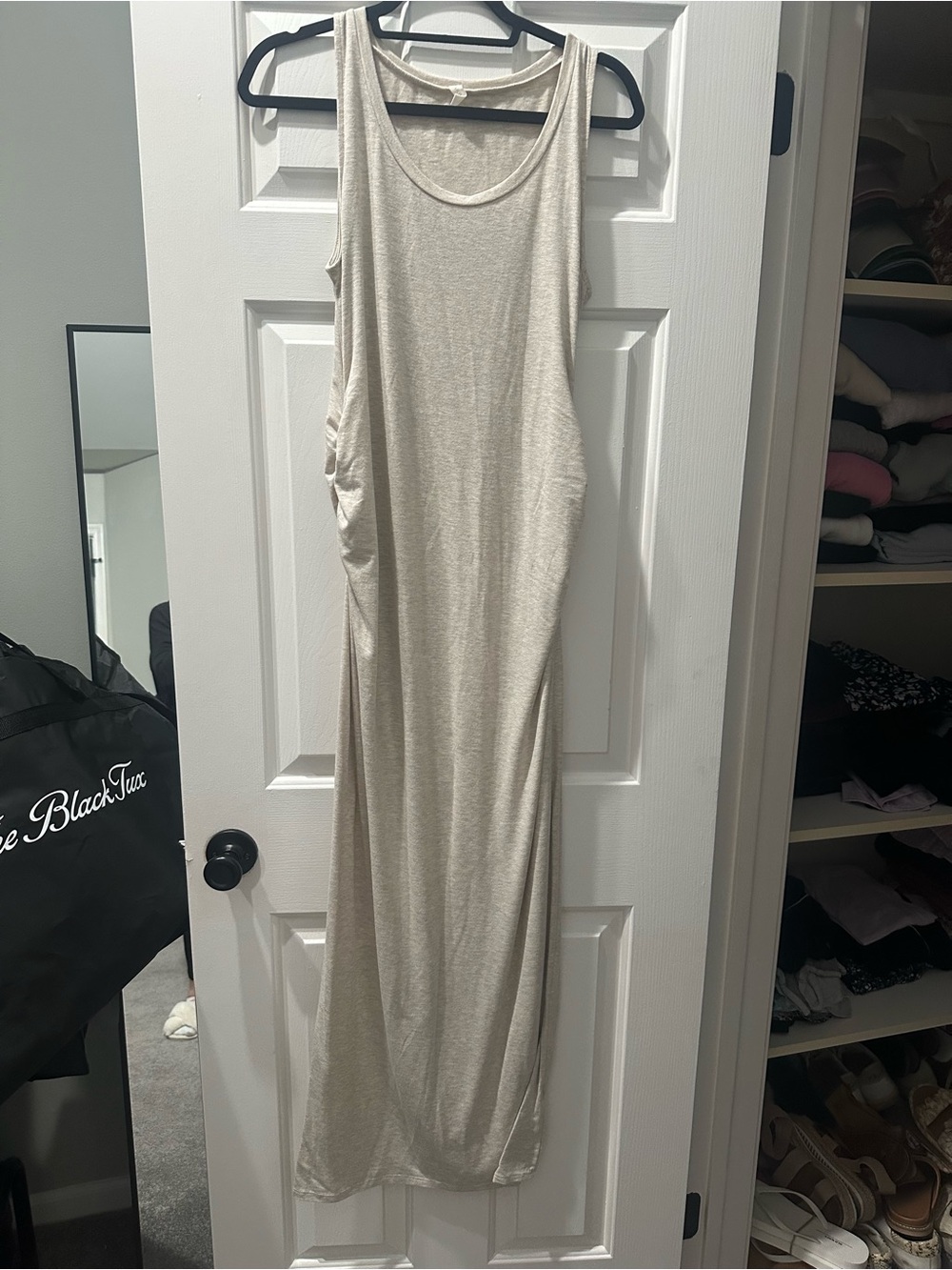 Pinkblush Scoop Neck Tank Maxi Dresses
